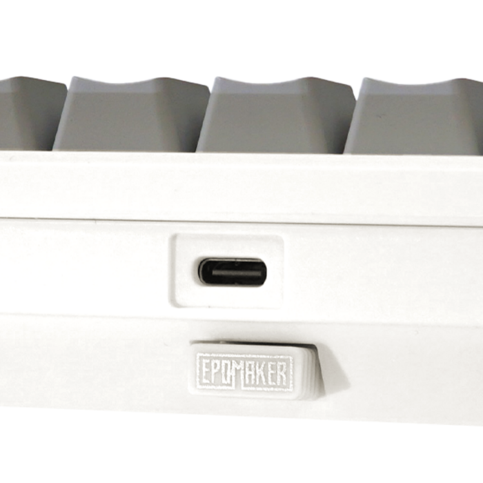 Клавіатура механічна бездротова EPOMAKER Shadow-X Wisteria Linear White (SHX-W-WL)