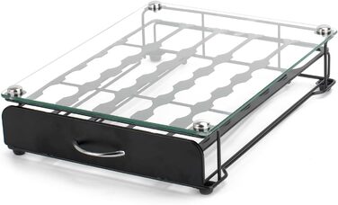 Тримач для капсул Dolce Gusto: органайзер для 35 капсул з міцного скла, ящик-організатор