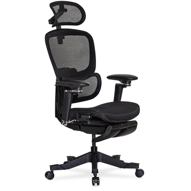 Крісло Mealux Q5 Air Black (арт. HF-Q5 M/B)