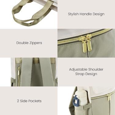 Жіночий рюкзак LOVEVOOK: компактний, водонепроникний, для міста та подорожей (13,3 дюйми)