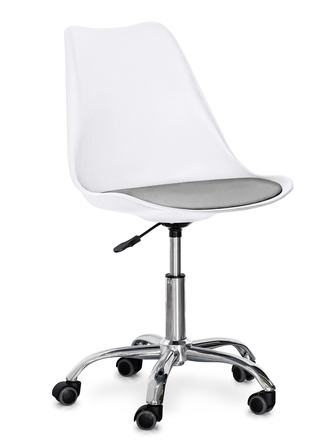 Крісло Hommex Kantri White / Grey (арт. H-231 W/G MR)