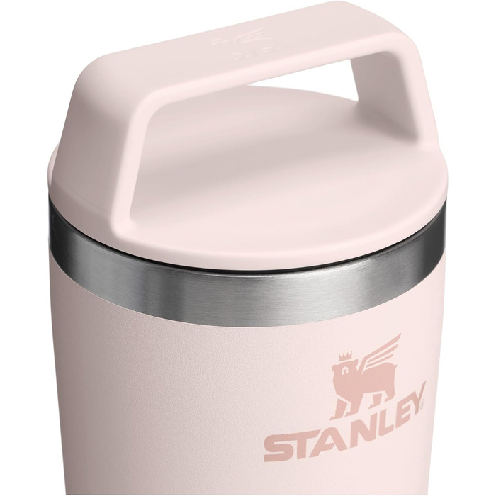 Термокружка Stanley Cafe з нержавіючої сталі - 0.35л (Rose Quartz) - для кави та напоїв на виніс
