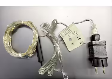 Світлодіодна водоспадна гірлянда Gresonic 300 LED, тепле біле світло, водонепроникна, для вулиці та дому, для лійки, дитячої кімнати, кемпінгу, балкона, декор для інтер'єру та екстер'єру