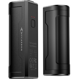 Електричний грілка для рук MyCARBON 10000 mAh USB-C, 9 годин роботи, 3 режими, багаторазовий, для жінок та чоловіків, подарунок для кемпінгу, туризму, гольфу