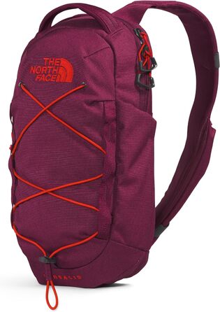 Рюкзак унісекс THE NORTH FACE Borealis (1 Pack) (один розмір, Boysenberry Light Heather / вогненно-червоний)