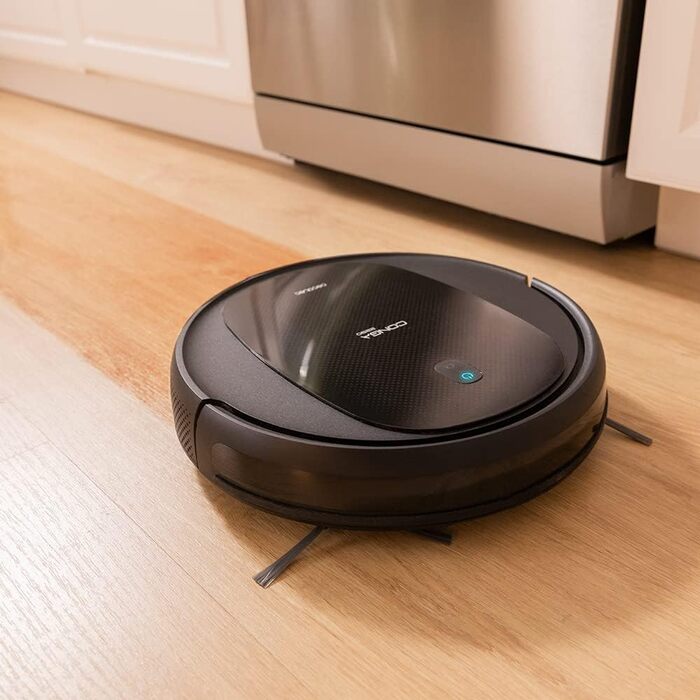 Пылесос робот Cecotec Conga Perfect & Clean Connected Titanium, 2100 Па, 160 хв, 10 режимів, Jalisco, Чорний