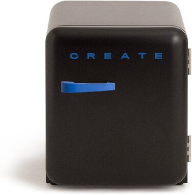 Ретро міні-холодильник 50 Gold, 48L, кремовий, з регульованою полицею, енергозберігаючий, 50x44x49,8 см