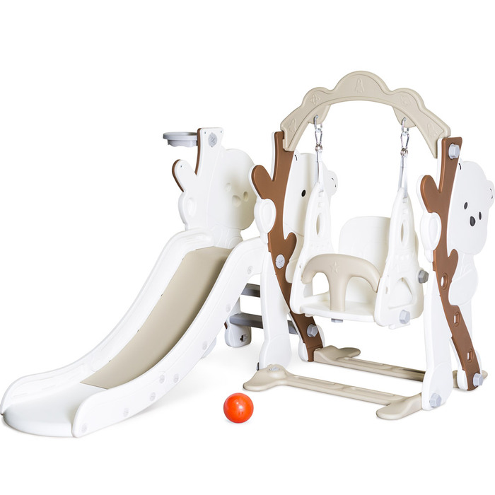 Дитячий ігровий комплекс Mealux Koda White/Coffee (арт. KD-B021 White/Coffee)