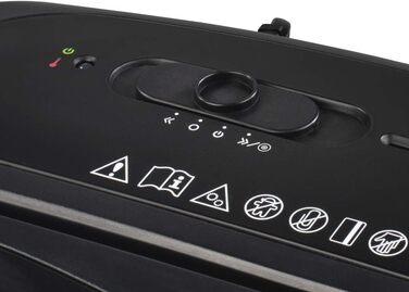 Шредер для документів Hama професійний, електричний, 12 аркушів, безпека 4 (DSGVO), 21 л