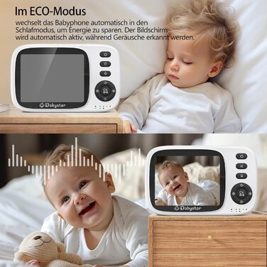 Відеоняня Babystar з камерою та екраном 3.2