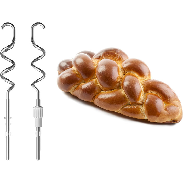 Міксер ручний Moulinex Quickmix HM3108 600 Вт, 5 швидкостей, нержавіюча сталь, для тіста, крему, чорний