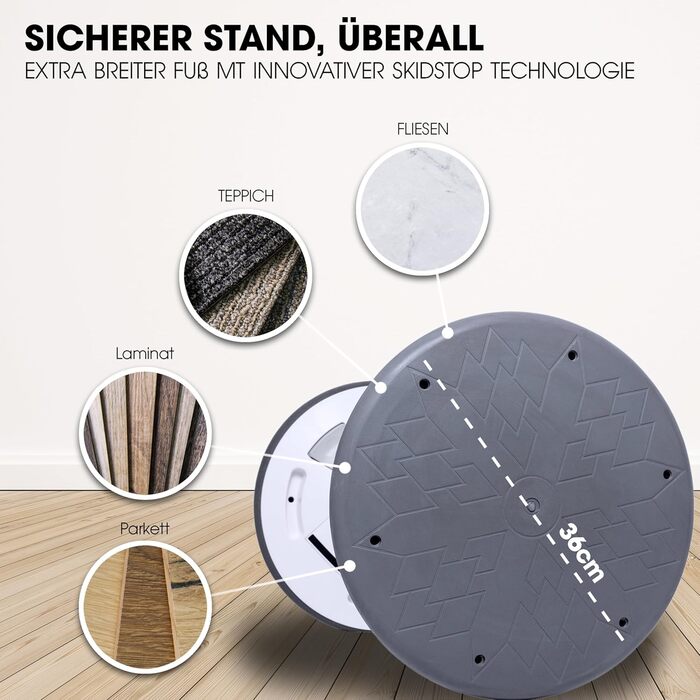 Ергономічний офісний стілець 2в1: стілець та підставка для ніг - регульована висота, для здорової спини, офіс (білий)