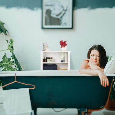 Шафка для ванної кімнати Relaxdays LAMELL, 92 x 50 x 25.5 см, білий колір, бамбук