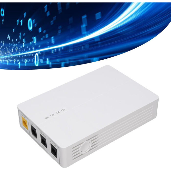 UPS FTVOGUE Mini - Джерело безперебійного живлення для роутера/модему з акумулятором 6000mAh, 2 роз'єми DC, захист від короткого замикання, для смартфонів/планшетів