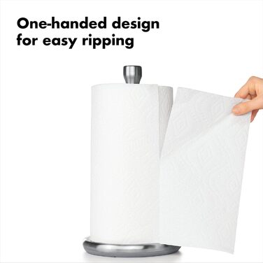Тримач для паперових рушників OXO Good Grips Steady, сірий