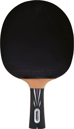 Ракетка для настільного тенісу Donic-черепаха Top Team 800, ручка AVS & PLS, губка 1,8 мм, Покриття Vari Slick-ITTF, 754198 (комплект з 6 кульок для настільного тенісу)