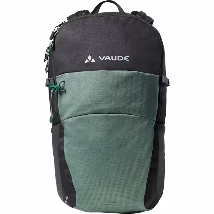 Рюкзак VAUDE Wizard 18+4 літрів унісекс, чорний/зелений, для туризму та міста