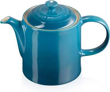 Le Creuset чайник з кераміки 1,3 л, колір меренга, 70703137160000 (Ofenrot)