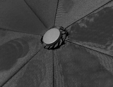 Доплерівський кишеньковий парасольку з волокна Havana Uni Надзвичайно легкий Компактний розмір 22 см Чорний