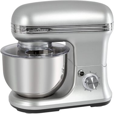Міксер ProfiCook PC-KM 1222 W з чашею 5 л, вагами та спеціальним редуктором, 1200 Вт, 8 швидкостей, нержавіюча сталь
