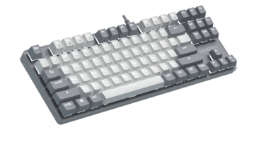 Дротова механічна клавіатура GamePro Genesis Metallic (MK110G) 87% Red switches