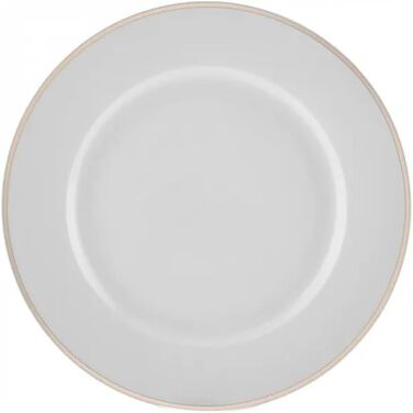 И, преміальний посуд, срібний обідок, круглий (16 шт. , золото), 6P, 24 шт.