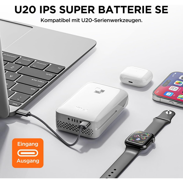 Акумуляторний газонокосарка Litheli 20V, ширина косіння 33 см, до 200 м², об'єм кошика 30 л, висота косіння 25-65 мм, з акумулятором 4.0 Ah
