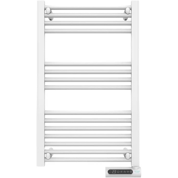 Електричний підігрівач для ванної Cecotec ReadyWarm 9100 Smart Towel White, 500 Вт, LED, сенсорне управління, програмування, 3 режими, IP24