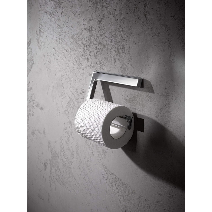 Душовий піддон Keuco, алюміній, срібло, тримач для туалетного паперу 34 см і видання 400, металевий, сріблястий, хромований комплект із тримачем для туалетного паперу