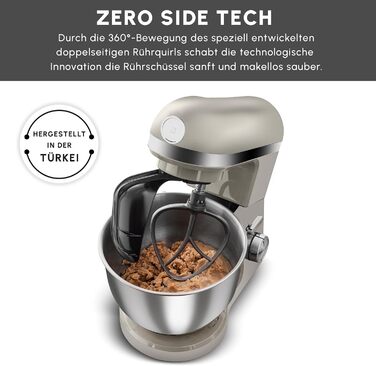 Кухонний комбайн Karaca Mastermaid Chef Pro: міксер, подрібнювач, 1500W, 5 л, Soft Cream