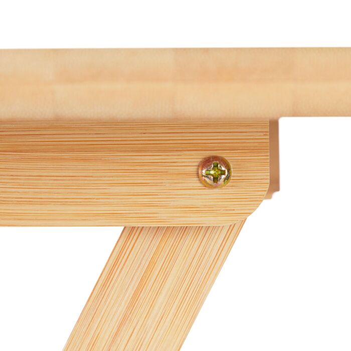 Розкладний столик Relaxdays з бамбука