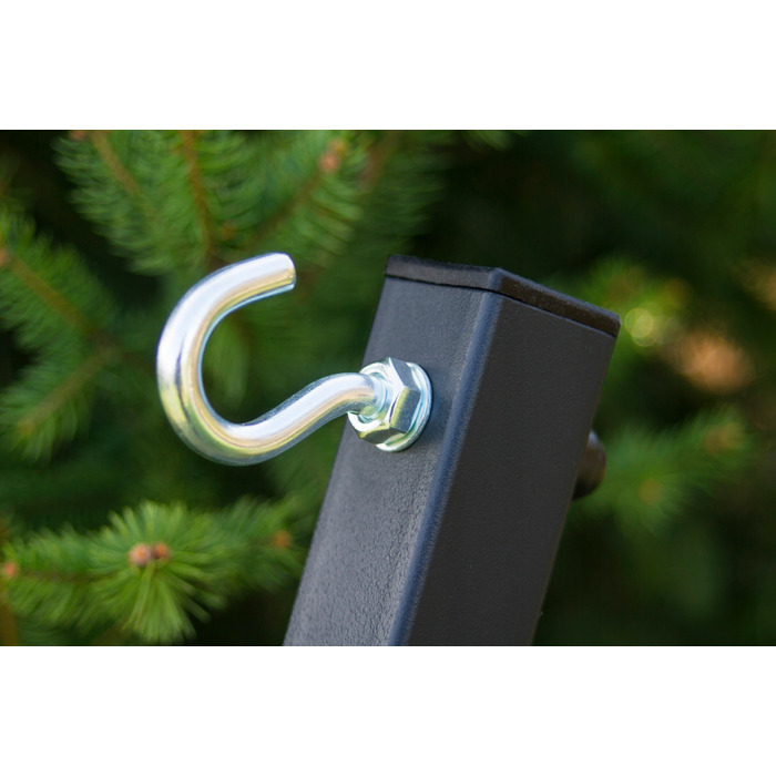 Садовий гамак POTENZA ROMA XL 220x160 см зі сталевою стійкою, витримує до 220 кг