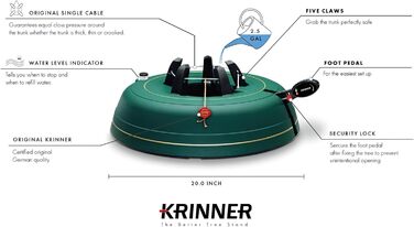 Підставка для ялинки Krinner Tree Genie XXL, зелена