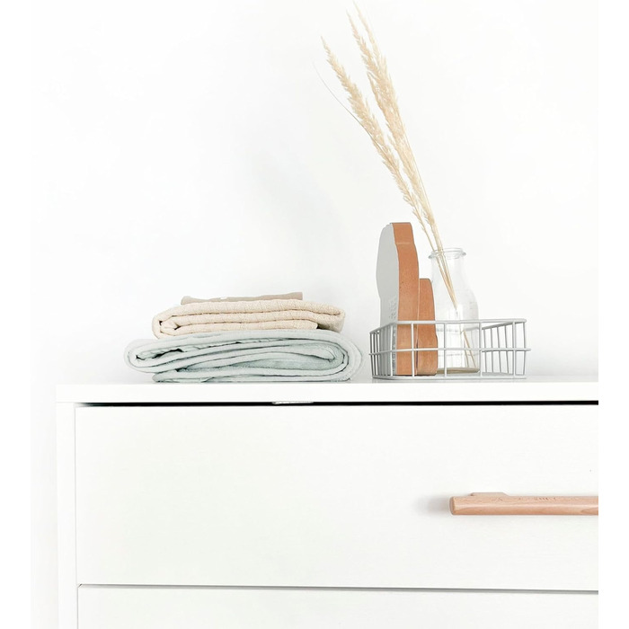 Комод для переодягання ATB ILA з пеленальним столиком - Комплект для дитячої кімнати, білий