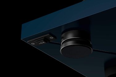Програвач вінілу Pro-Ject Debut Carbon EVO з карбоновим тонармом, електронним перемикачем швидкості та голкою Ortofon 2M Red, глянцевий чорний