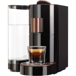Кавомашина K-FEE TWINS II для кави, чаю та какао | 19 Bar | 2.3 л резервуар | Чорно-мідний колір | Швидкий нагрів