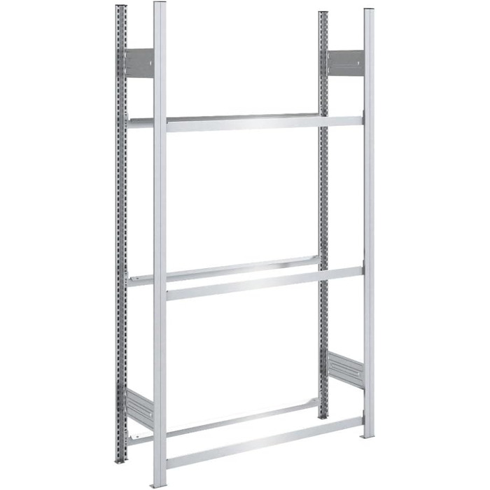 Стеляж для шин PROREGAL PROEGAL – німецька якість, 200x100x43 см, 3 яруси, 150 кг на ярус, до 5 шин на ярус