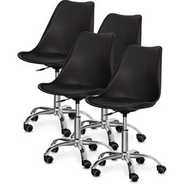 Комплект (4шт) крісло Evo-Kids Capri Black (арт. H-231 B/B-Х4)