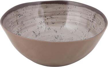 Набір посуду Bo-Camp Halo з меламіну для кемпінгу, подорожей та пікніків, колір тауп