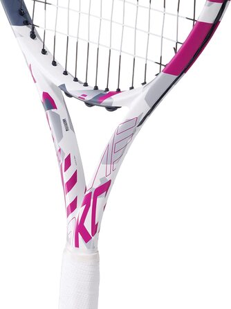 Тенісна ракетка Babolat для дорослих Aero Pink з нанизуванням-французький бренд-Pink 2