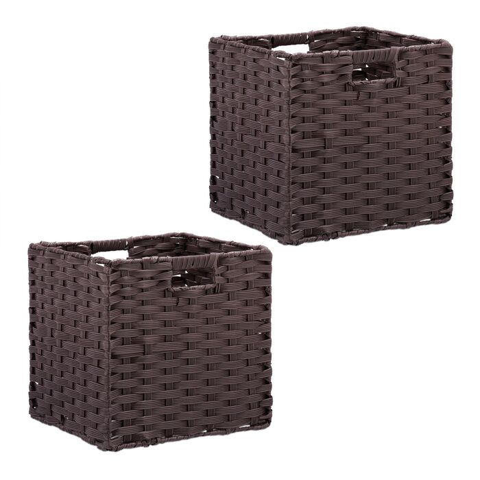 Набір з двох кошиків для зберігання Relaxdays