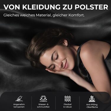 Ігровий крісло Dowinx з масажною поперековою подушкою, регульованою підголівником, потовщеним сидінням, висувною підніжкою, регульованими підлокітниками, мікрофібровим велюром, нахилом 160°, чорне