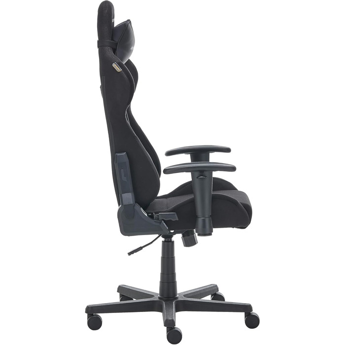 Ігрове крісло DXRacer FORMULA 2.2 FD01 - чорне, регульоване, ергономічне для офісу та дому