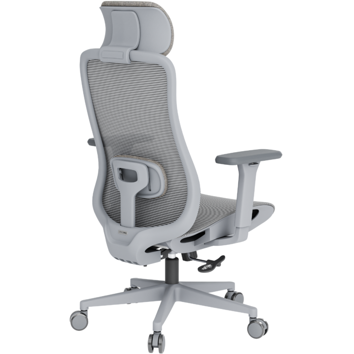 Крісло офісне OfficePro Wave OC670-G-G-G