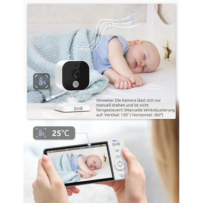 Відеоняня GHB з камерою 5