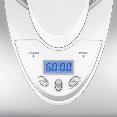 Електрична машина для приготування льоду H.Koenig HF180 - 1 л - 135 Вт - приготування морозива, сорбету та йогурту