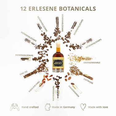 Набір для приготування віскі AMARI® DIY – ідеальний подарунок для поціновувачів, з аксесуарами для домашнього виготовлення та дегустації