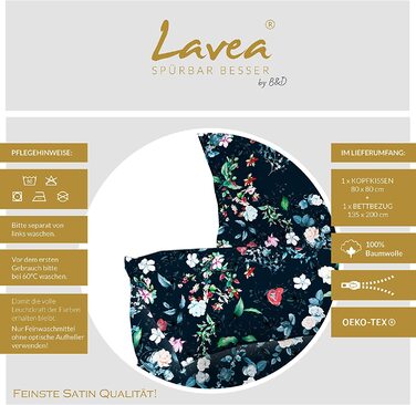 Комплект постільної білизни Lavea-Nora 135 х 200 см 80 х 80 см.Дизайн Квітковий Колір Червоний/барвистий 100 бавовна. Висока якість із застібкою-блискавкою. (135 х 200 80 х 80 см, чорний / кольоровий)