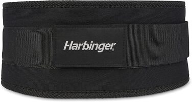 Пояс для важкої атлетики Harbinger з поролоновим сердечником, розмір S, 11,4 см, рожевий (маленький, чорний)