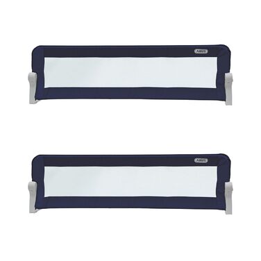 Бортик для ліжка ABUS Eric для немовлят та дітей, 150 см - захист від випадання, складаний для подорожей, комплект 2 шт., блакитний